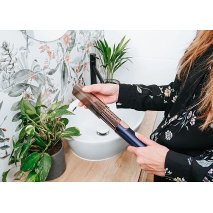 Concept VZ8100 - Преса за коса PROFI CARE 60W/230V, синя/златна