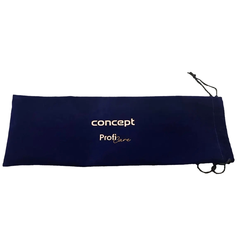 Concept VZ8100 - Преса за коса PROFI CARE 60W/230V, синя/златна