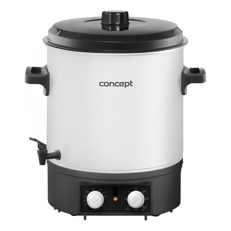Concept ZH0030 - Уред за консервиране 27 l 2000W/230V бял/черен