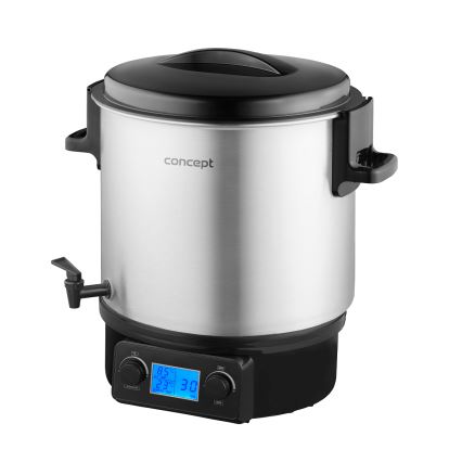 Concept ZH0040 - Уред за консервиране 27 l 2000W/230V неръждаем/черен