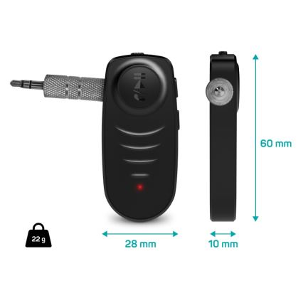 CONNECT IT CFF-4050-BK - Bluetooth audio приемник AUX 110 mAh