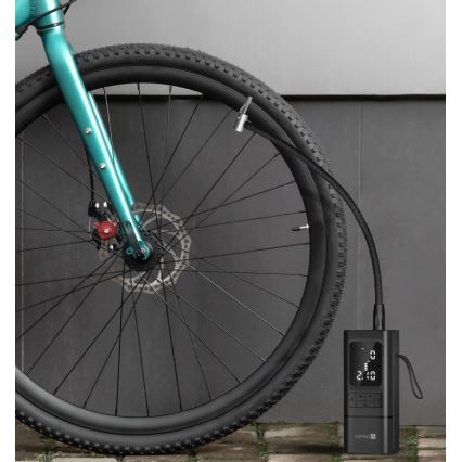 CONNECT IT CFF-4500-BK - Цифров джобен компресор AirFlow 80W/6000 mAh черен