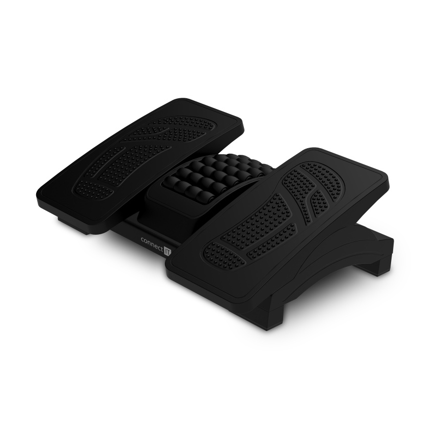 CONNECT IT CFH-4105-BK - Регулируема поставка за крака, черна