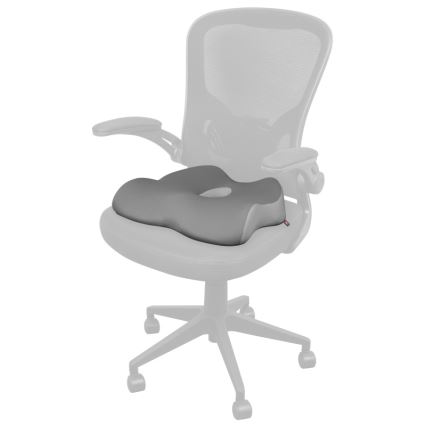 CONNECT IT CFH-5901-GY - Ергономична възглавница за стол сив
