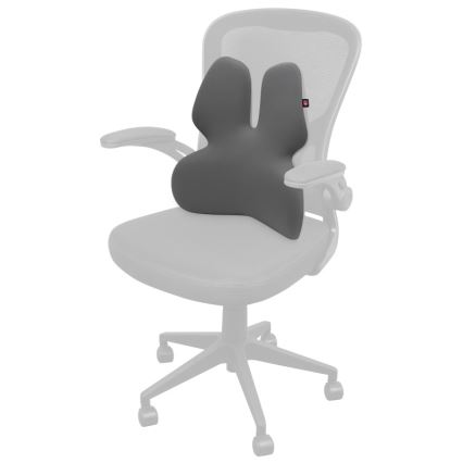 CONNECT IT CFH-5902-GY - Лумбална опора за стол сив