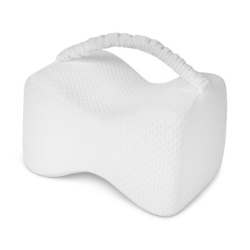 CONNECT IT CFH-6010-WH - Анатомична възглавница за между коленете Taurus Knee бяла