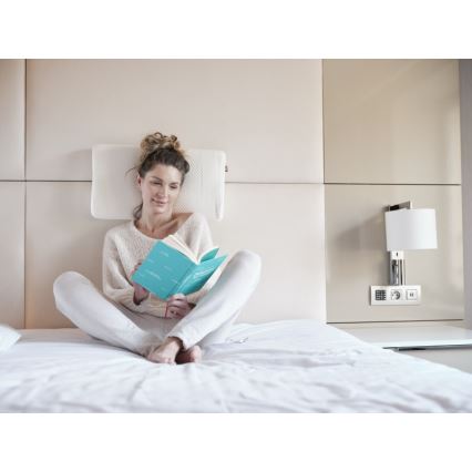 CONNECT IT CFH-6020-WH - Анатомична възглавница Taurus бяла