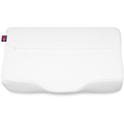 CONNECT IT CFH-6020-WH - Анатомична възглавница Taurus бяла