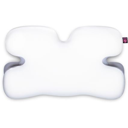 CONNECT IT CFH-6030-WH - Анатомична възглавница Virgo бяла/сива