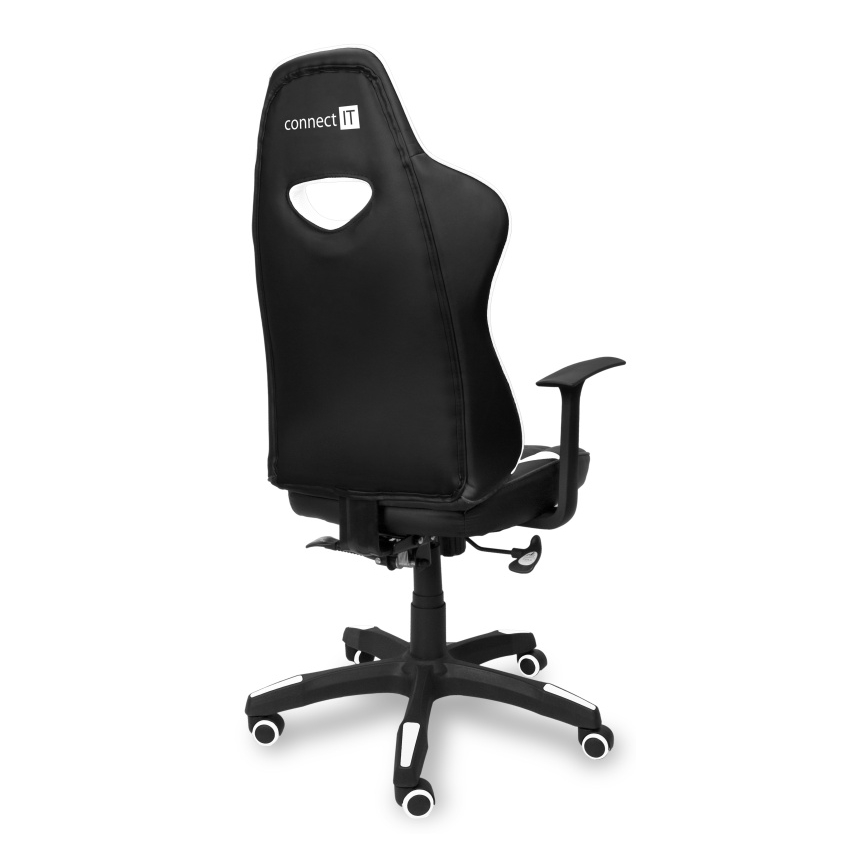 CONNECT IT CGC-0700-WH - Геймърски стол LeMans Pro черен/бял