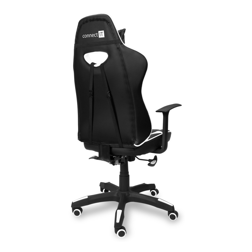 CONNECT IT CGC-0700-WH - Геймърски стол LeMans Pro черно/бяло