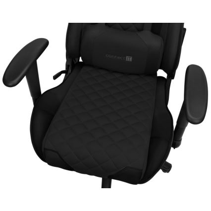 CONNECT IT CGC-1200-BK - Геймърски стол Monaco Pro черен