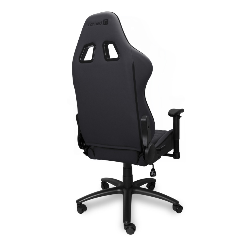 CONNECT IT CGC-1200-GY - Геймърски стол Monaco Pro сив/черен