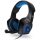 CONNECT IT CHP-5500-BL - LED Гейминг слушалки с кабел с микрофон черен/син