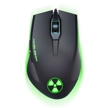 CONNECT IT CI-1128 - LED Жична геймърска мишка 1000/1200/1600/3200 DPI черен