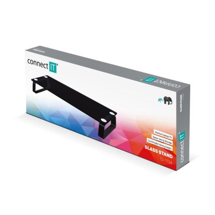 CONNECT IT CI-1134 - Многофункционален стъклена основа черен