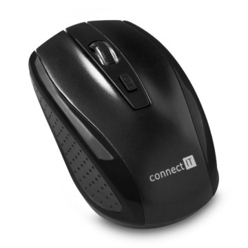 CONNECT IT CI-1223 - Безжична мишка 800/1200/1600 DPI 2xAAA черен