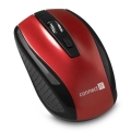 CONNECT IT CI-1224 - Безжична мишка 800/1200/1600 DPI 2xAAA черна/червена