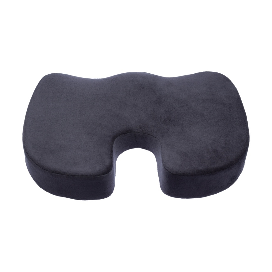 CONNECT IT CI-528 - Ергономична възглавница за стол черен