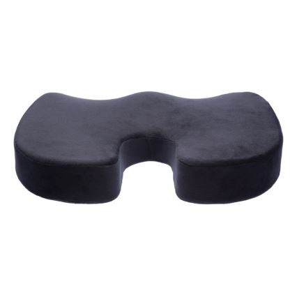 CONNECT IT CI-528 - Ергономична възглавница за стол черен