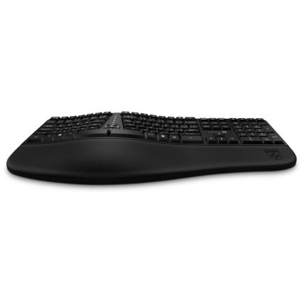 CONNECT IT CKB-2800-CS - Ергономична безжична клавиатура с CZ/SK локализация черен