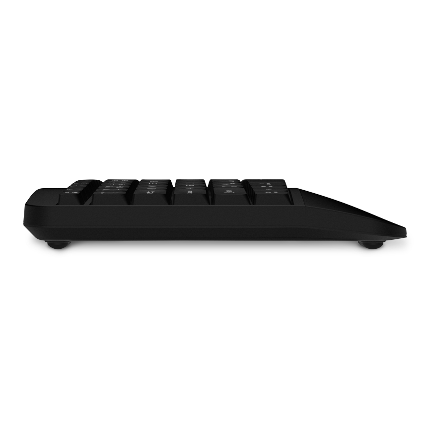 CONNECT IT CKM-6010-CS - Ергономична безжична клавиатура и мишка 800/1200/1600/2400 DPI с CZ/SK локализация 1xAA + 2xAAA черен