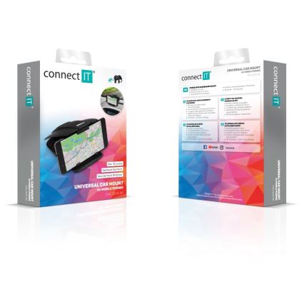 CONNECT IT CMC-5010-BK - Държач за телефон в автомобил