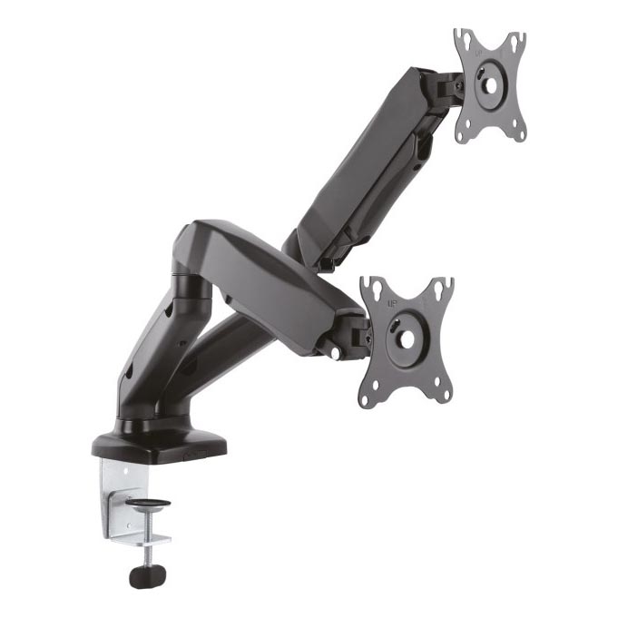 CONNECT IT CMF-3207-BK - Универсална стойка за 2 монитора 13-27” черен