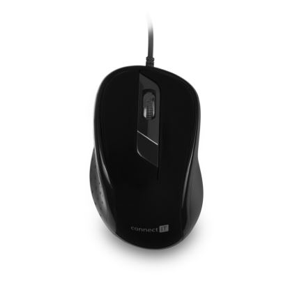 CONNECT IT CMO-1200-BK - Жична мишка 1000 DPI черен