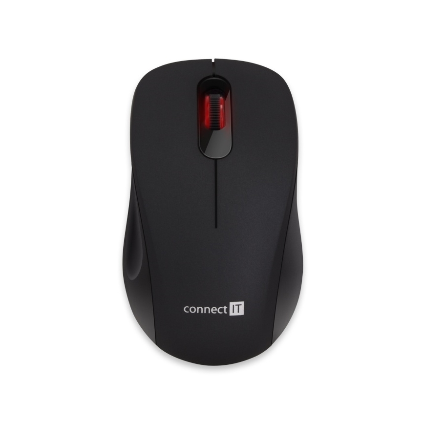 CONNECT IT CMO-2230-BK - Безшумна безжична мишка MUTE 1200 DPI 1xAA черен