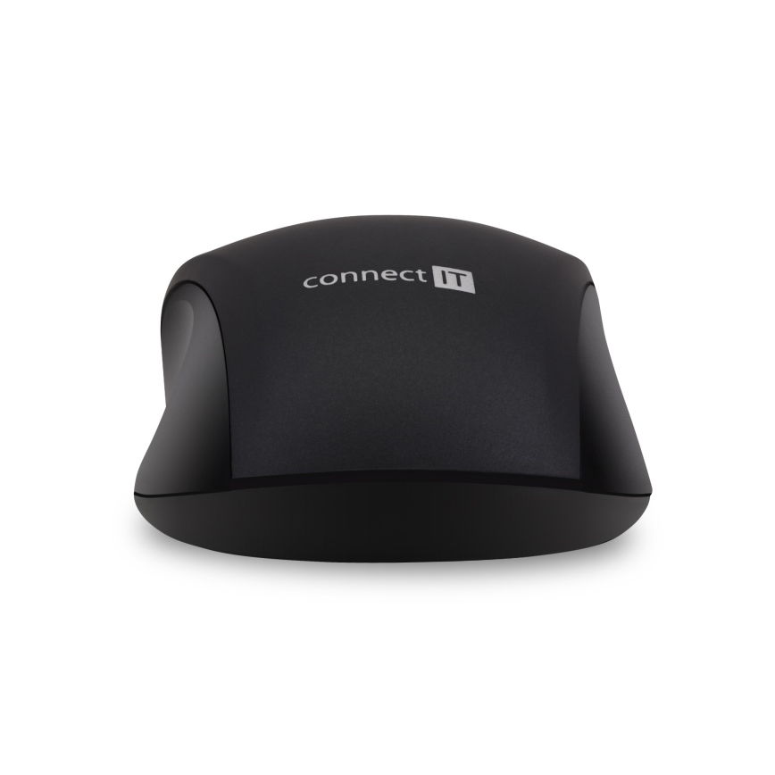 CONNECT IT CMO-2230-BK - Безшумна безжична мишка MUTE 1200 DPI 1xAA черен