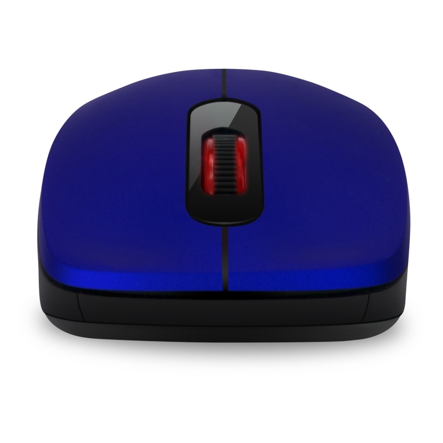 CONNECT IT CMO-2230-BL - Безшумна безжична мишка MUTE 1200 DPI 1xAA черен/син