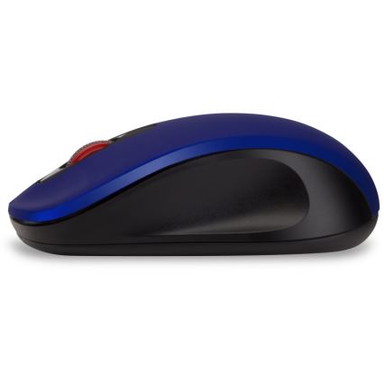 CONNECT IT CMO-2230-BL - Безшумна безжична мишка MUTE 1200 DPI 1xAA черен/син
