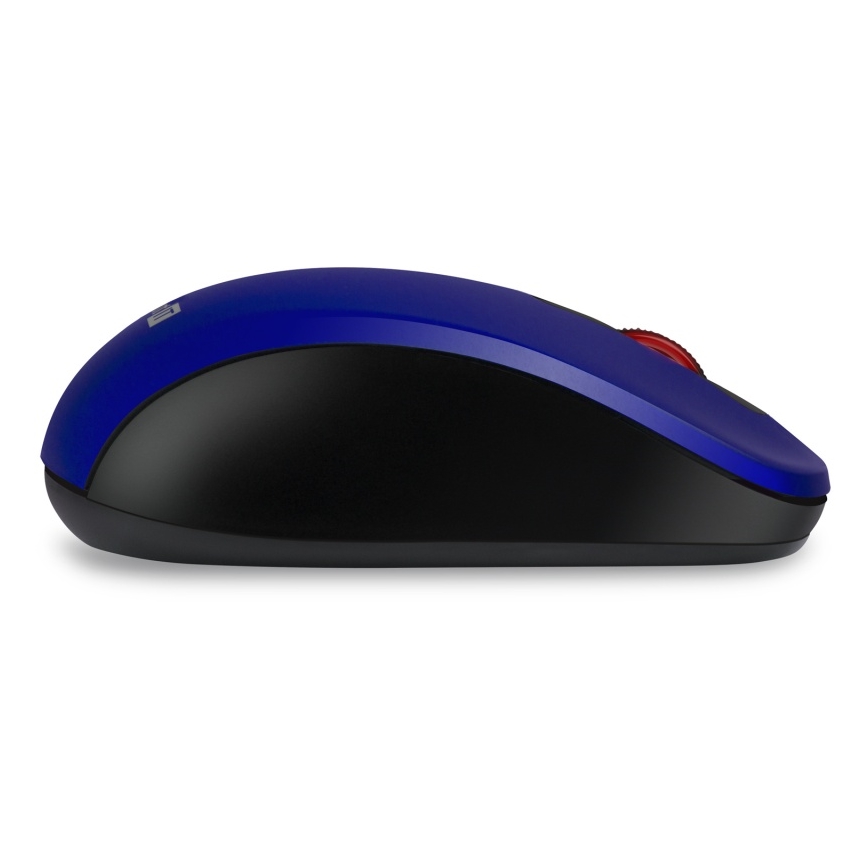 CONNECT IT CMO-2230-BL - Безшумна безжична мишка MUTE 1200 DPI 1xAA черен/син