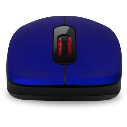 CONNECT IT CMO-2230-BL - Безшумна безжична мишка MUTE 1200 DPI 1xAA черен/син