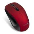 CONNECT IT CMO-2230-RD - Безшумна безжична мишка MUTE 1200 DPI 1xAA черен/червен