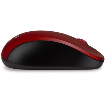 CONNECT IT CMO-2230-RD - Безшумна безжична мишка MUTE 1200 DPI 1xAA черен/червен