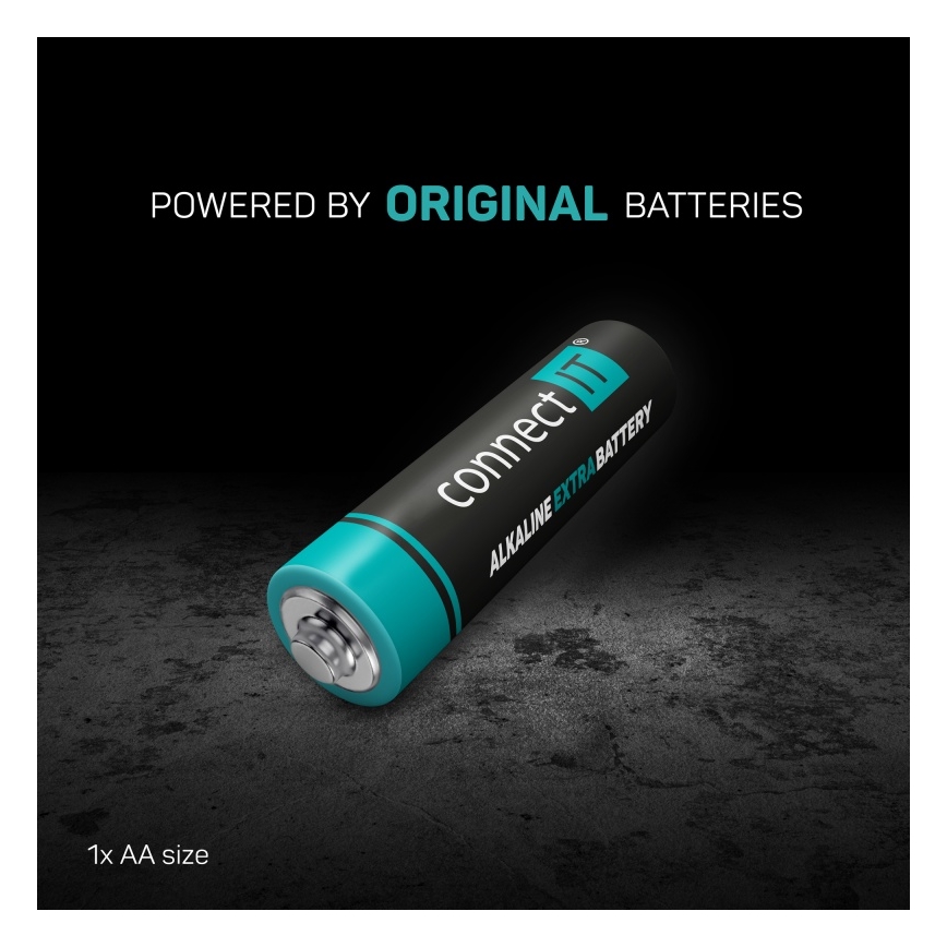 CONNECT IT CMO-2230-RD - Безшумна безжична мишка MUTE 1200 DPI 1xAA черен/червен