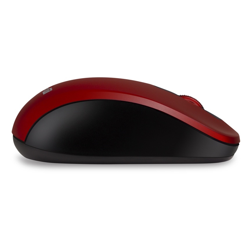 CONNECT IT CMO-2230-RD - Безшумна безжична мишка MUTE 1200 DPI 1xAA черен/червен
