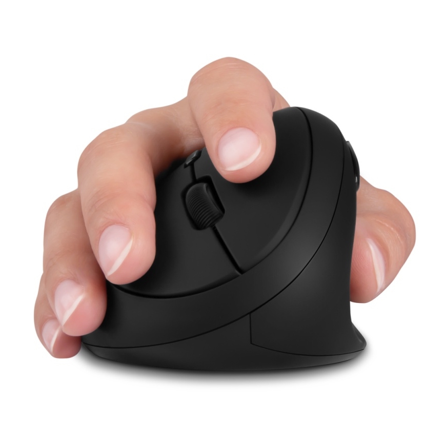 CONNECT IT CMO-2600-BK - Ергономична безжична мишка 800/1200/1600 DPI 1xAA черна