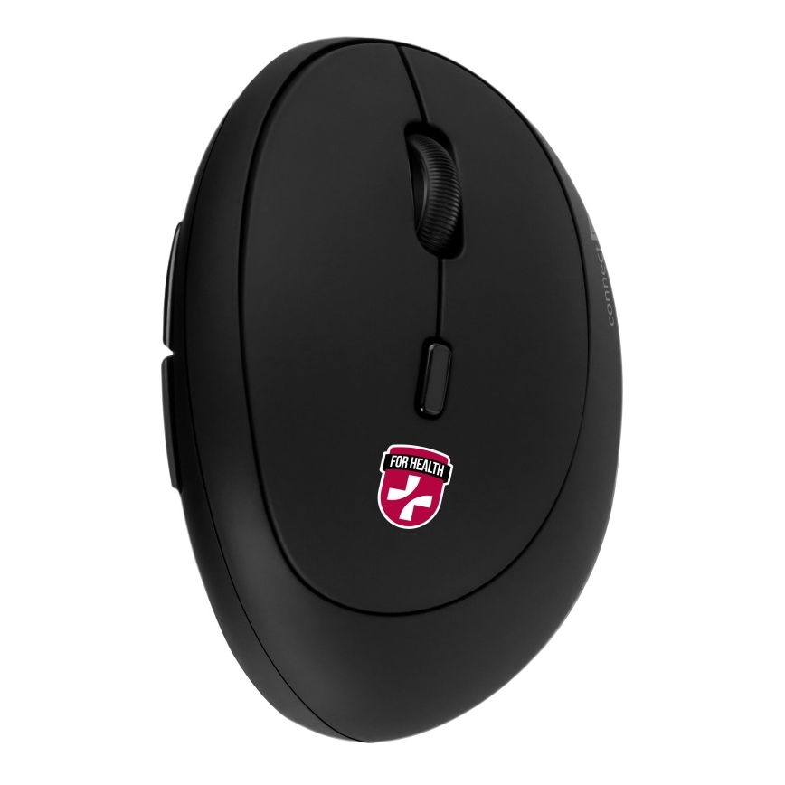 CONNECT IT CMO-2600-BK - Ергономична безжична мишка 800/1200/1600 DPI 1xAA черна