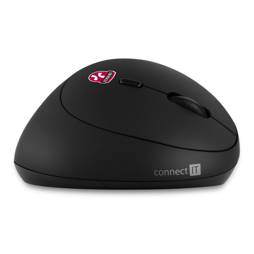 CONNECT IT CMO-2600-BK - Ергономична безжична мишка 800/1200/1600 DPI 1xAA черна