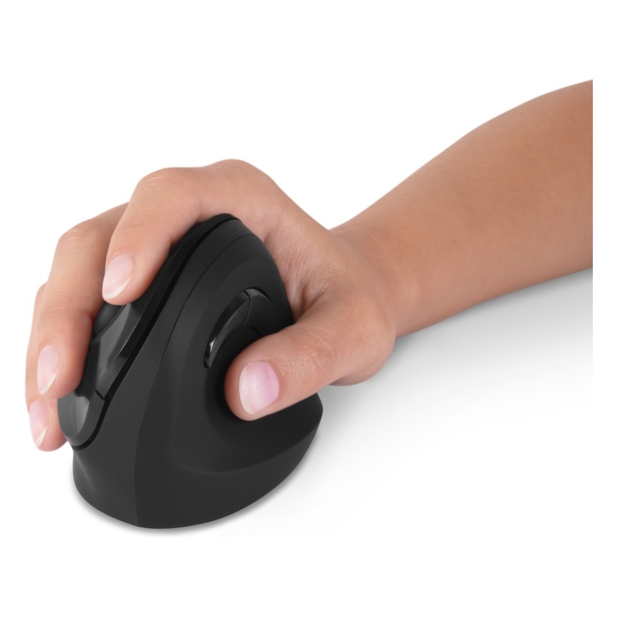 CONNECT IT CMO-2700-BK - Ергономична безжична мишка 800/1200/1600 DPI 1xAA черен