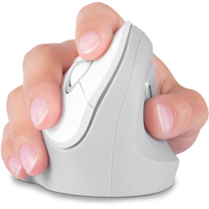 CONNECT IT CMO-2700-WH - Ергономична безжична мишка 800/1200/1600 DPI 1xAA бял