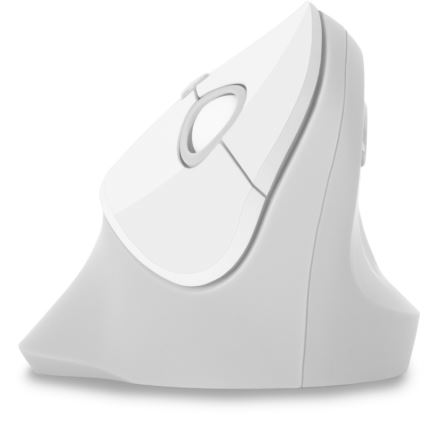 CONNECT IT CMO-2700-WH - Ергономична безжична мишка 800/1200/1600 DPI 1xAA бял