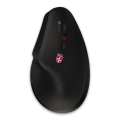 CONNECT IT CMO-2880-BK - Ергономична безжична мишка Verti TriMode 1000/1600/2400 DPI 2xAAA черна