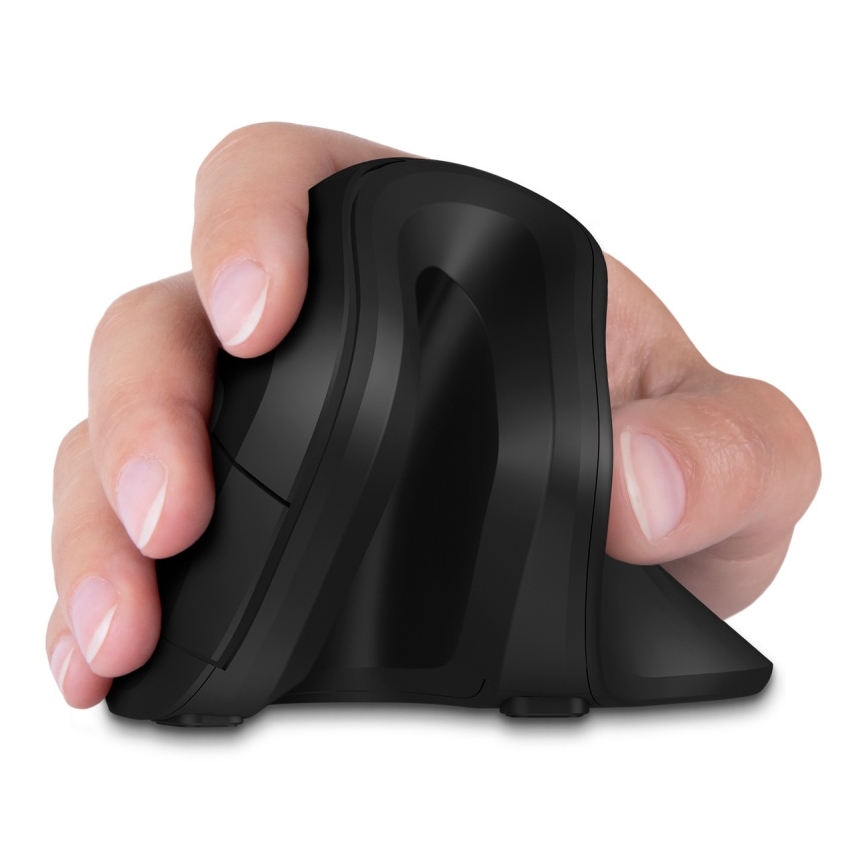 CONNECT IT CMO-2900-BK - Ергономична безжична мишка 800/1200/1600 DPI 1xAA черен