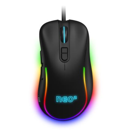 CONNECT IT CMO-3589-BK - LED RGB Жична геймърска мишка 200-7200 DPI черен