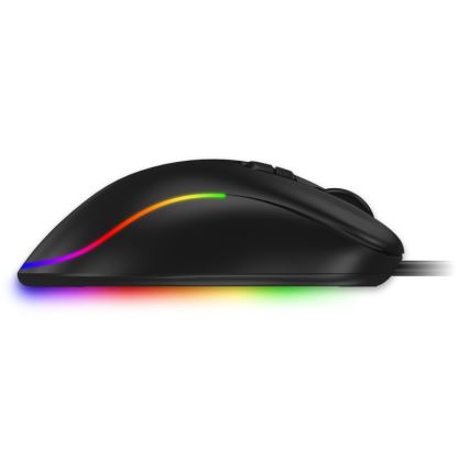 CONNECT IT CMO-3589-BK - LED RGB Жична геймърска мишка 200-7200 DPI черен