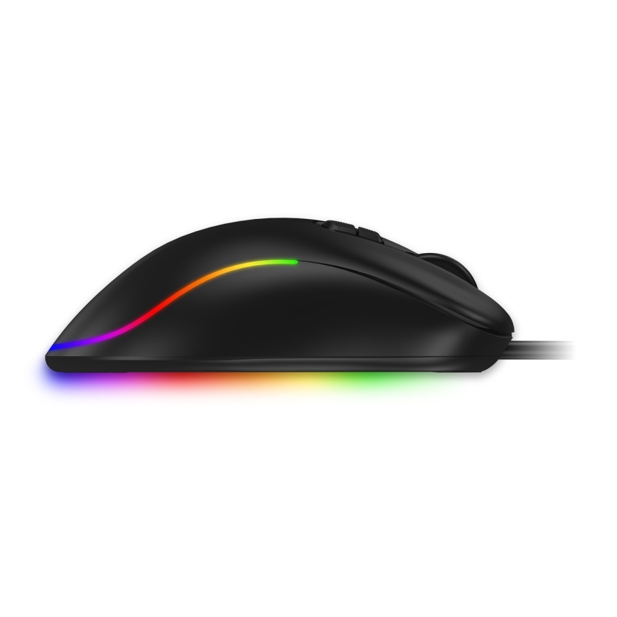 CONNECT IT CMO-3589-BK - LED RGB Жична геймърска мишка 200-7200 DPI черен